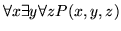 $\neg\exists x \forall y Less(y,x)$